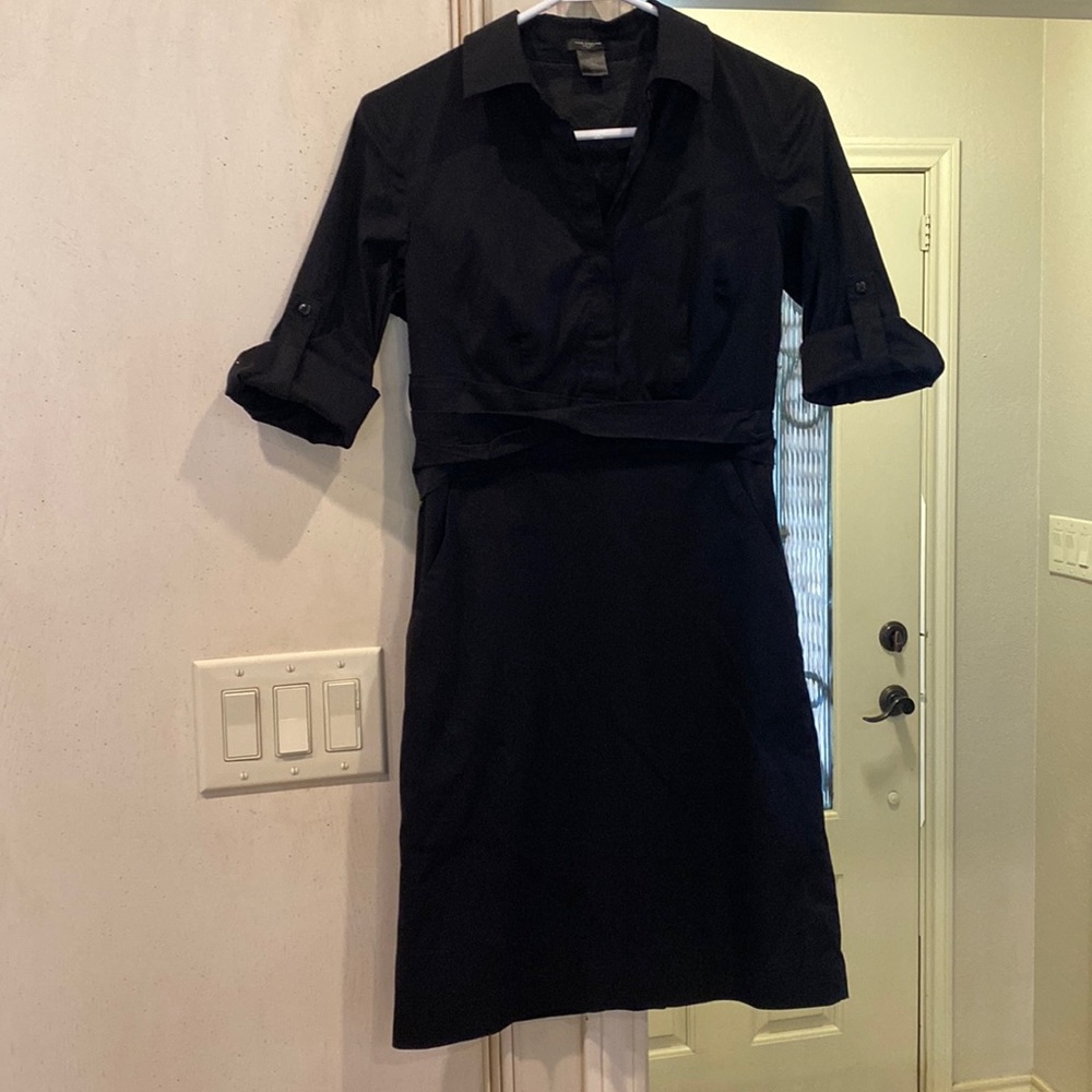 Ann Taylor black dress. It has pockets! Size 2